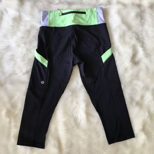 Lululemon Crops with Side Pockets